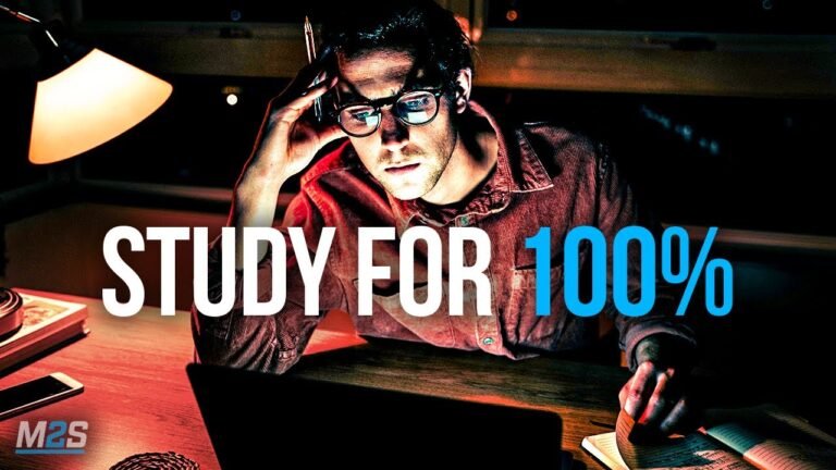 STUDY FOR 100% – Exam Motivation